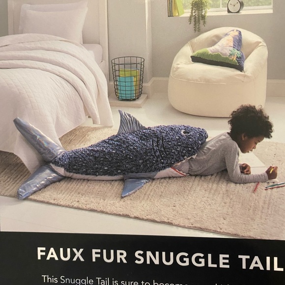 Shark Blanket Snuggle Tail